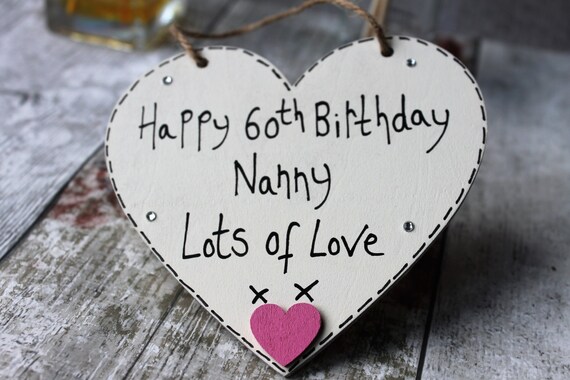 60th birthday gifts for nan