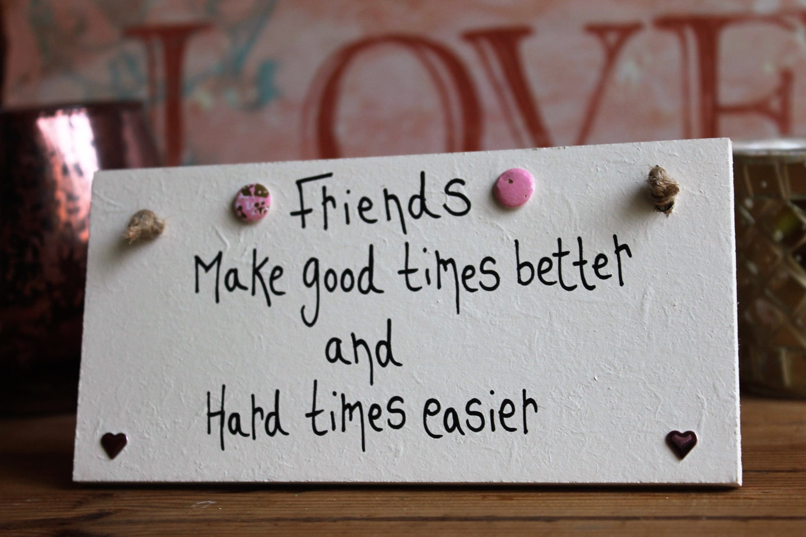 Friend Gift Plaque Best Friend PlaqueBest Friend Gift Etsy