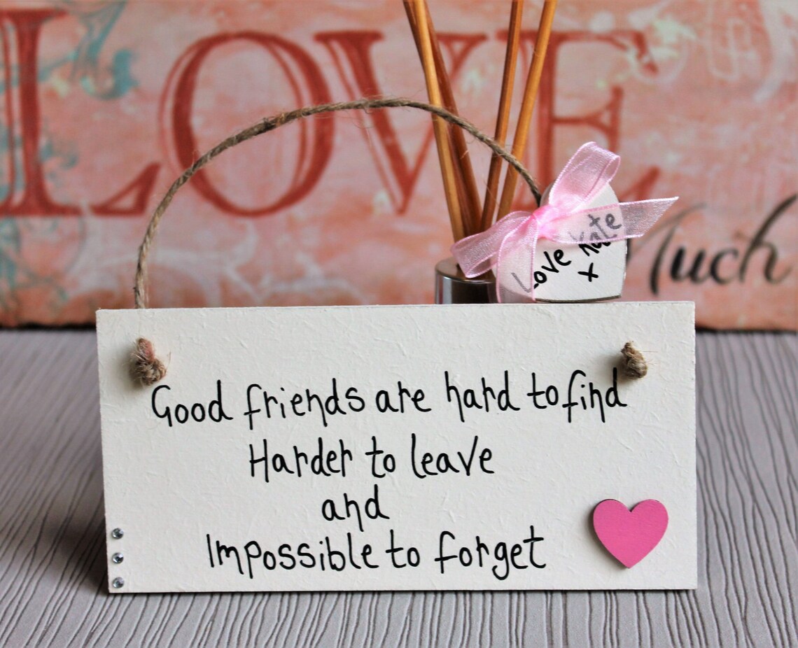 Friend Gift Plaque best Friend Plaquebest Friend Gift Etsy UK