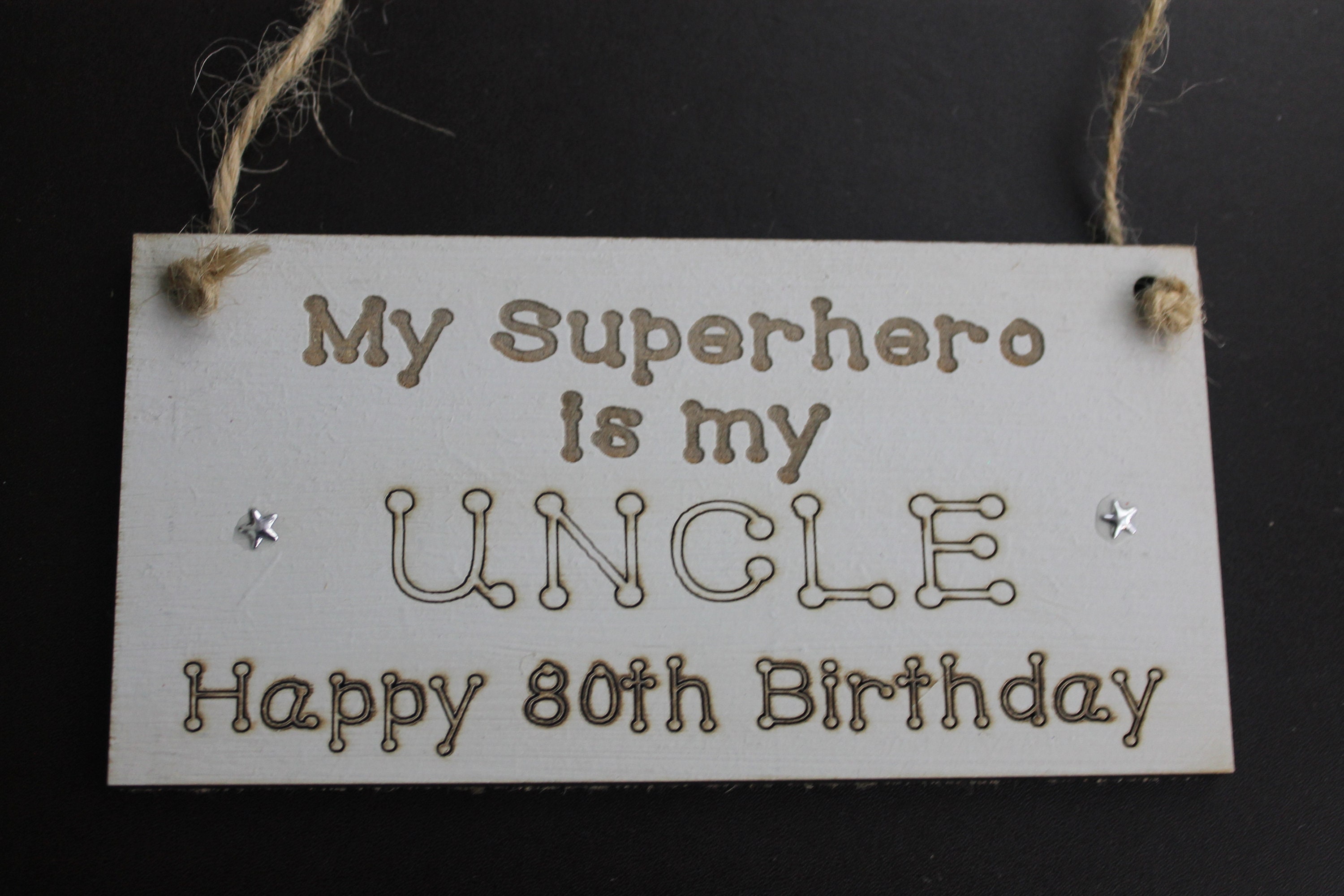 Personalised Gift for Uncle-Gift Ideas for 80th Birthday-Uncle | Etsy