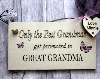Personalised Gift for Great Grandma-Great Grandma Christmas Gift-Birthday Gift for Great Grandma-Great Grandma Gift from Grandchildren