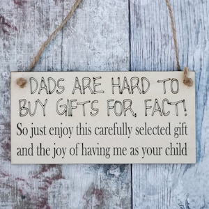 Father&#39;s Day Gift Sign-Dad Christmas Gift-Father Gift From Daughter-Dad Birthday Gift-Dad Birthday Gift from Daughter-Dad Fathers Day Gift