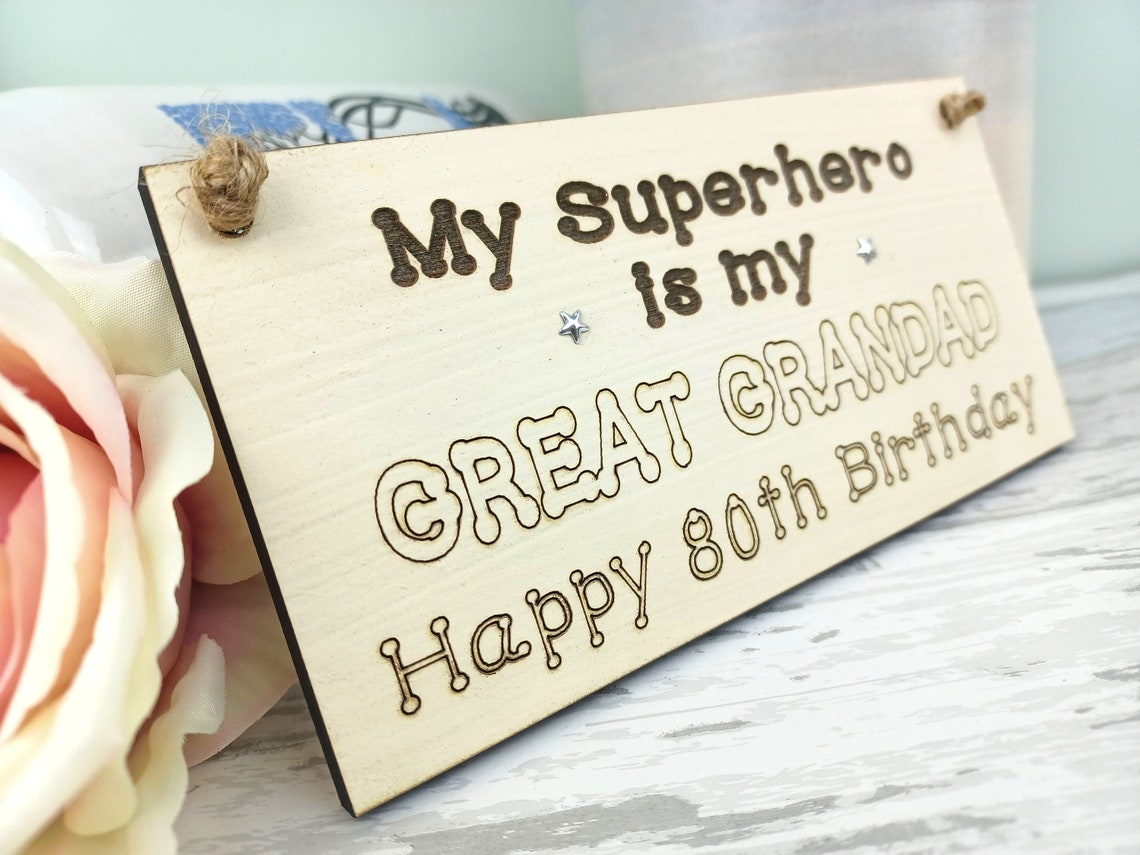 Grandpère 80e anniversaireGrandpère 80 aujourdhui Cadeau Etsy France