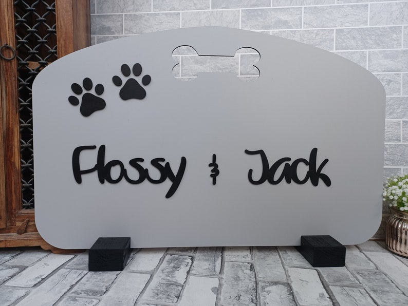 Sausage Stopper For Dachshund Personalised Doggy Stair Guard Stair Stop Door Stopper Dog Gate ALL Dog Breeds Available Free image 2