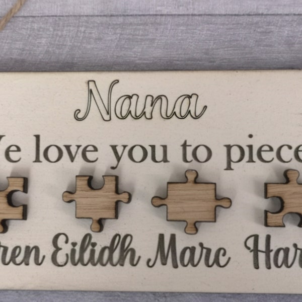 Birthday Gift for Nana-Christmas Gift Ideas Nana-Special Gift from Granddaughter and Grandson-Personalised Gift for Nana-FREE Change Title