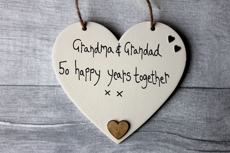 50th Anniversary Gifts for Parentsgolden Wedding Etsy UK