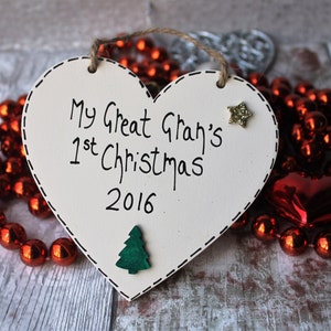Personalised Great Grans gift, Great Gran plaque-Gift for Grandparents -Gift for Great Gran - Grandparent gift - Great Grandparents