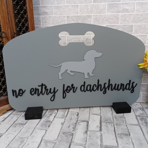 Sausage Stopper For Dachshund - Personalised Doggy Stair Guard - Stair Stop - Door Stopper - Dog Gate - ALL Dog Breeds Available Free