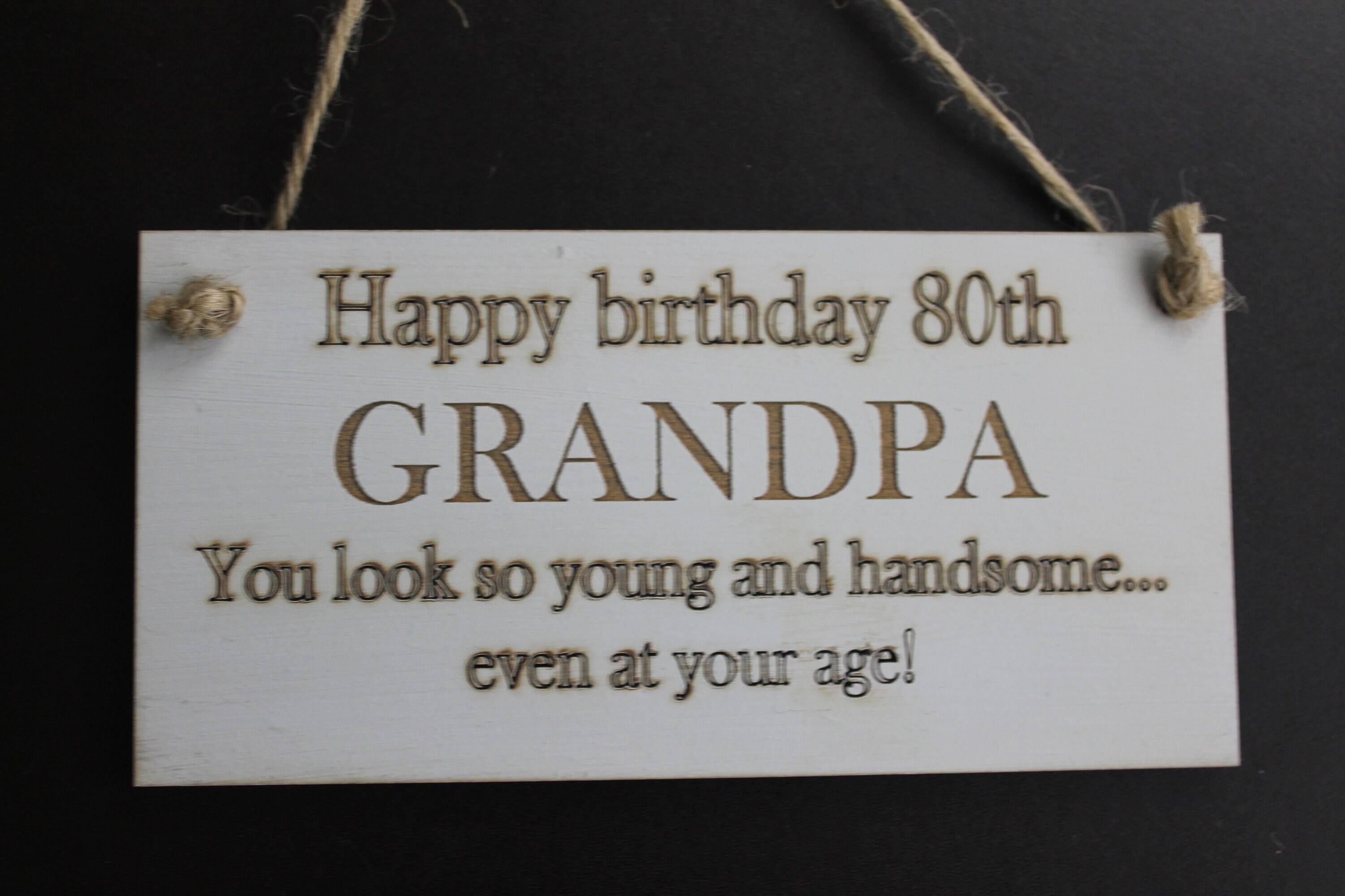 grandad 80th birthday gift ideas