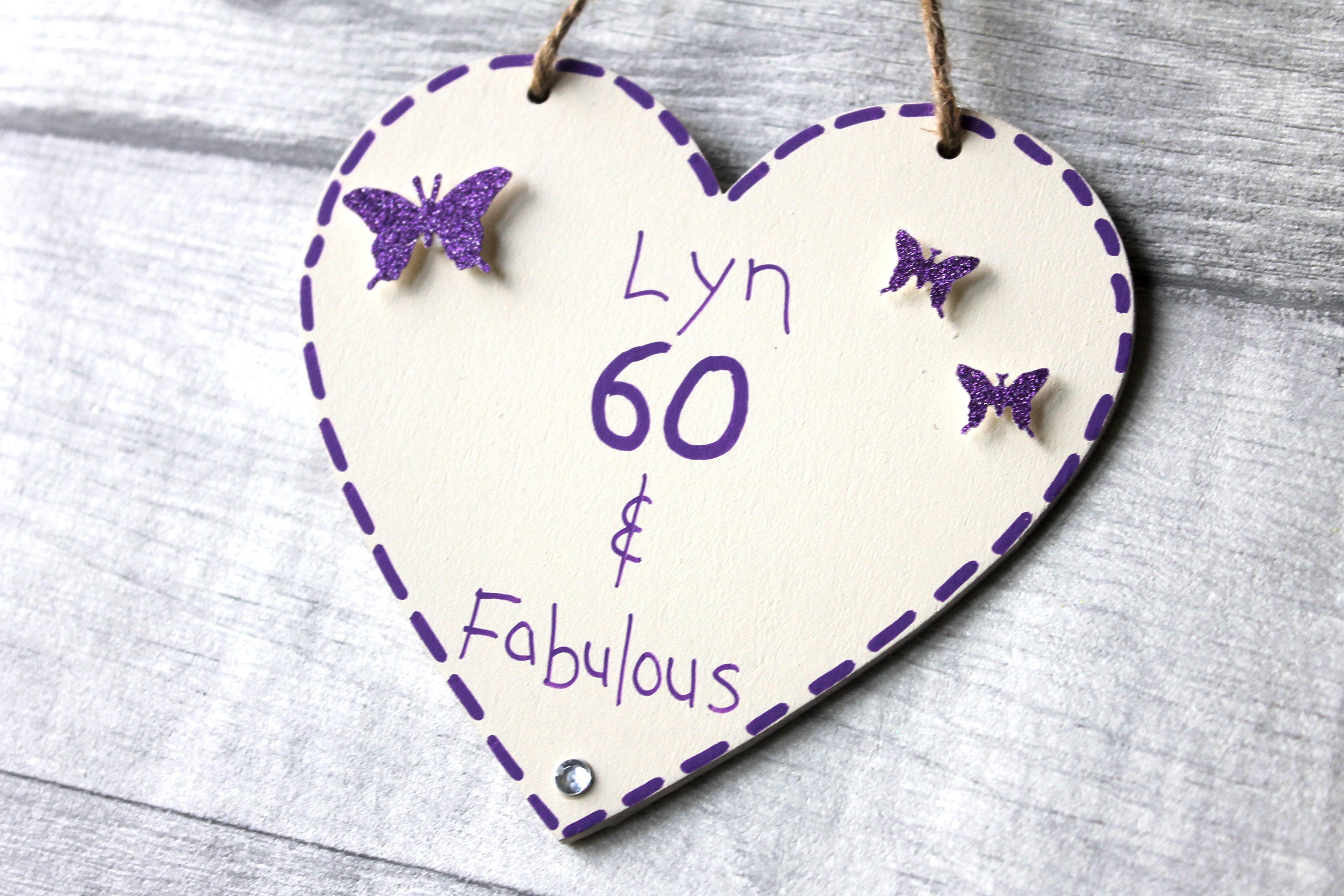 60 and fabulous60th birthday gift for women60th birthday Etsy