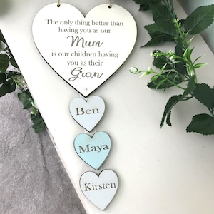 Personalised Gift for Gran-Keepsake Gift for Gran-Gran Christmas Gift-Bespoke Gift for Gran-Birthday Gift for Gran-Gran Gift from Grandkids