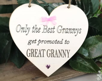 Birthday Gift Great Granny-Gift Ideas for Great Granny-Great Granny Announcement-Personalised Gift for Granny-Grandparents Gift-Great Granny