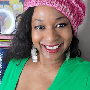 Fuchsia Pink Beret - Etsy display picture 2