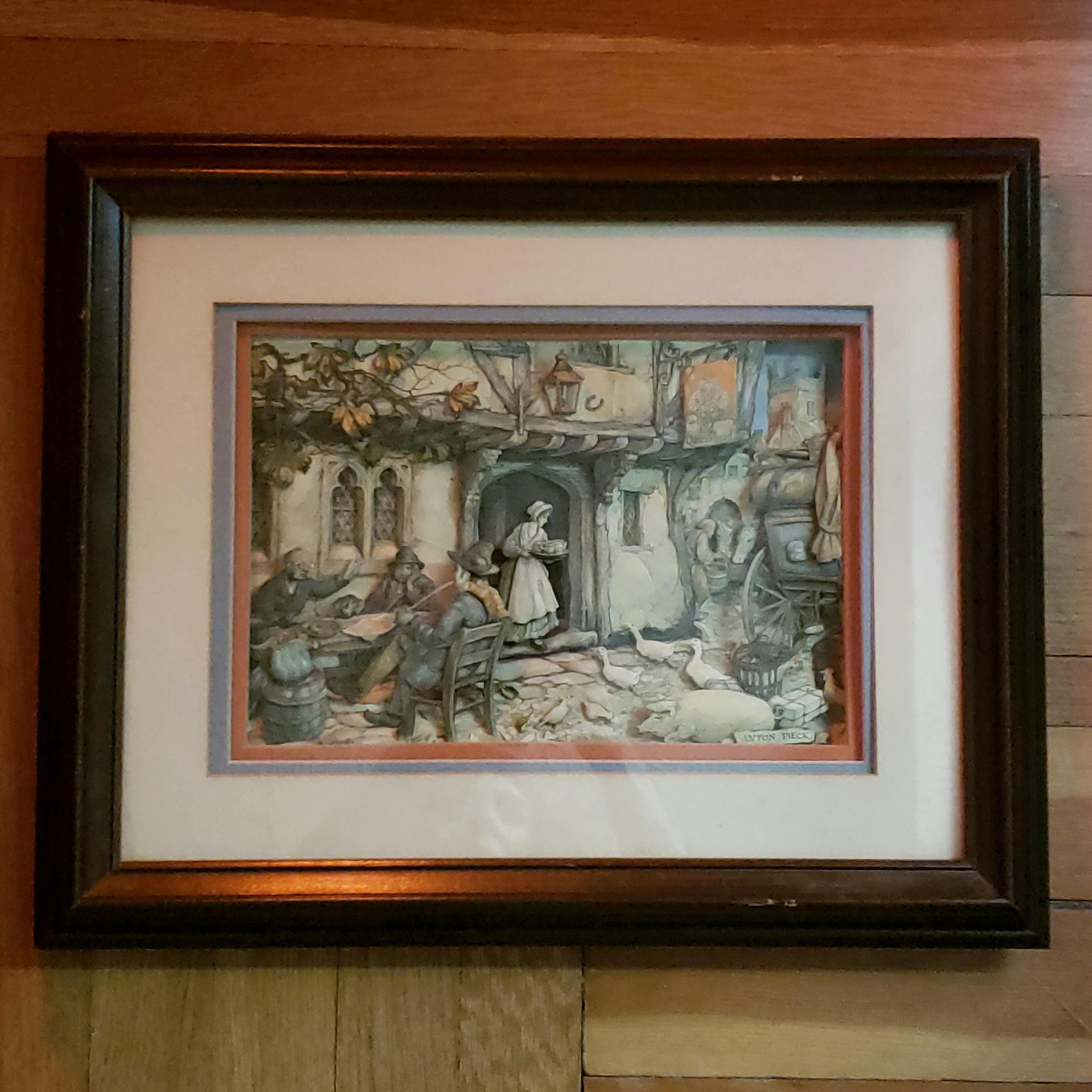 Anton pieck 3d shadow box - Etsy 日本