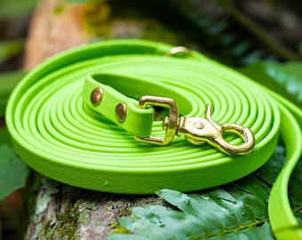 Waterproof Biothane Long Line Drag Leash 5/8ths Width