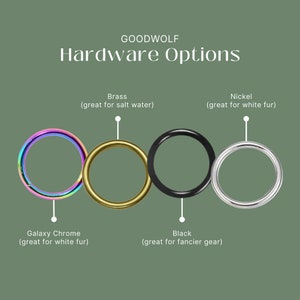 Waterproof Biothane Two Tone Quick Release Buckle Dog Collar image 5