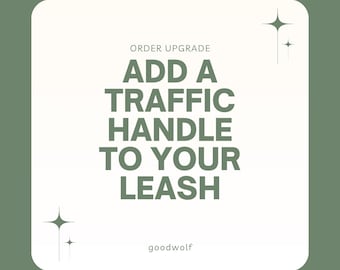 Add A Biothane Traffic Handle To Your Leash