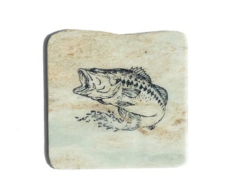 Natural Stone Coaster | Bass