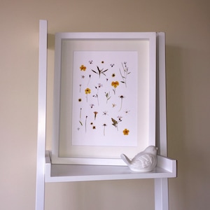 Pressed wildflower meadow giclée print