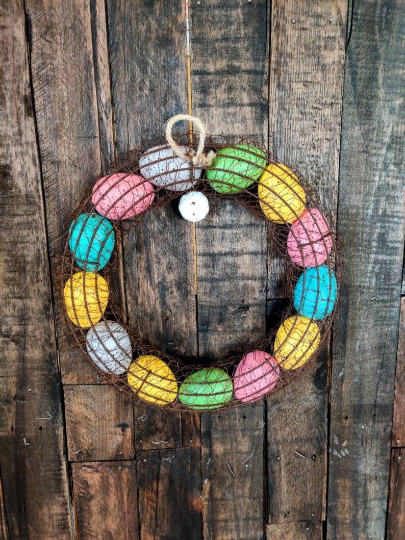 Farmhouse Chicken Coop Wreath Etsy