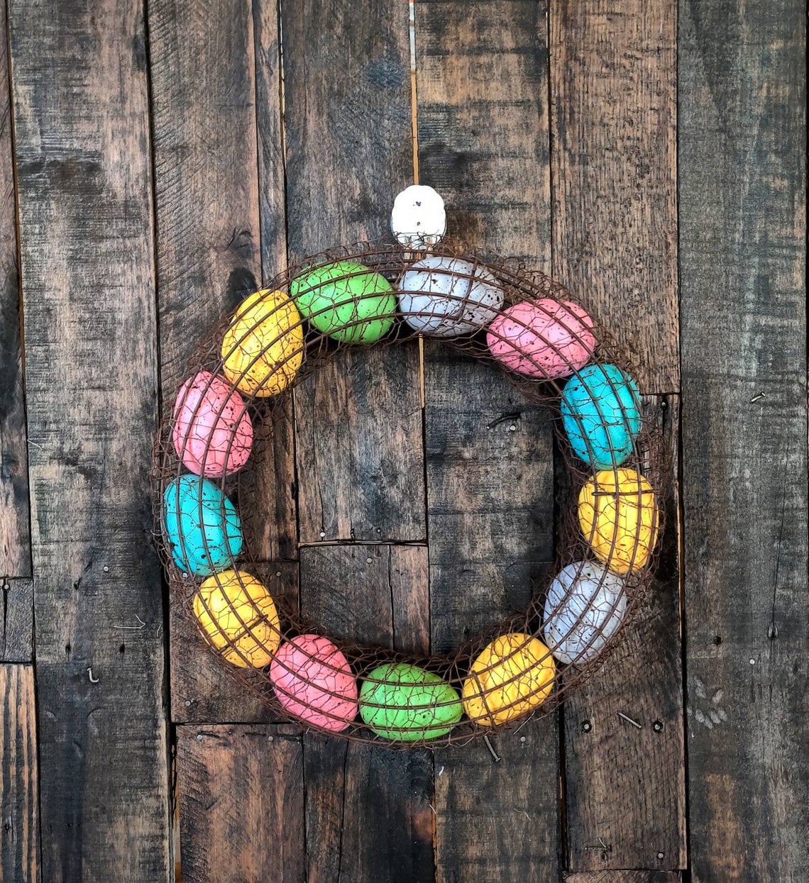 Farmhouse Chicken Coop Wreath Etsy