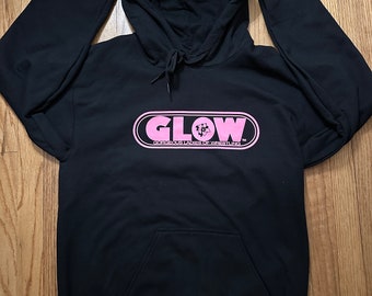 Sweatshirt Pull Over - Pink Logo