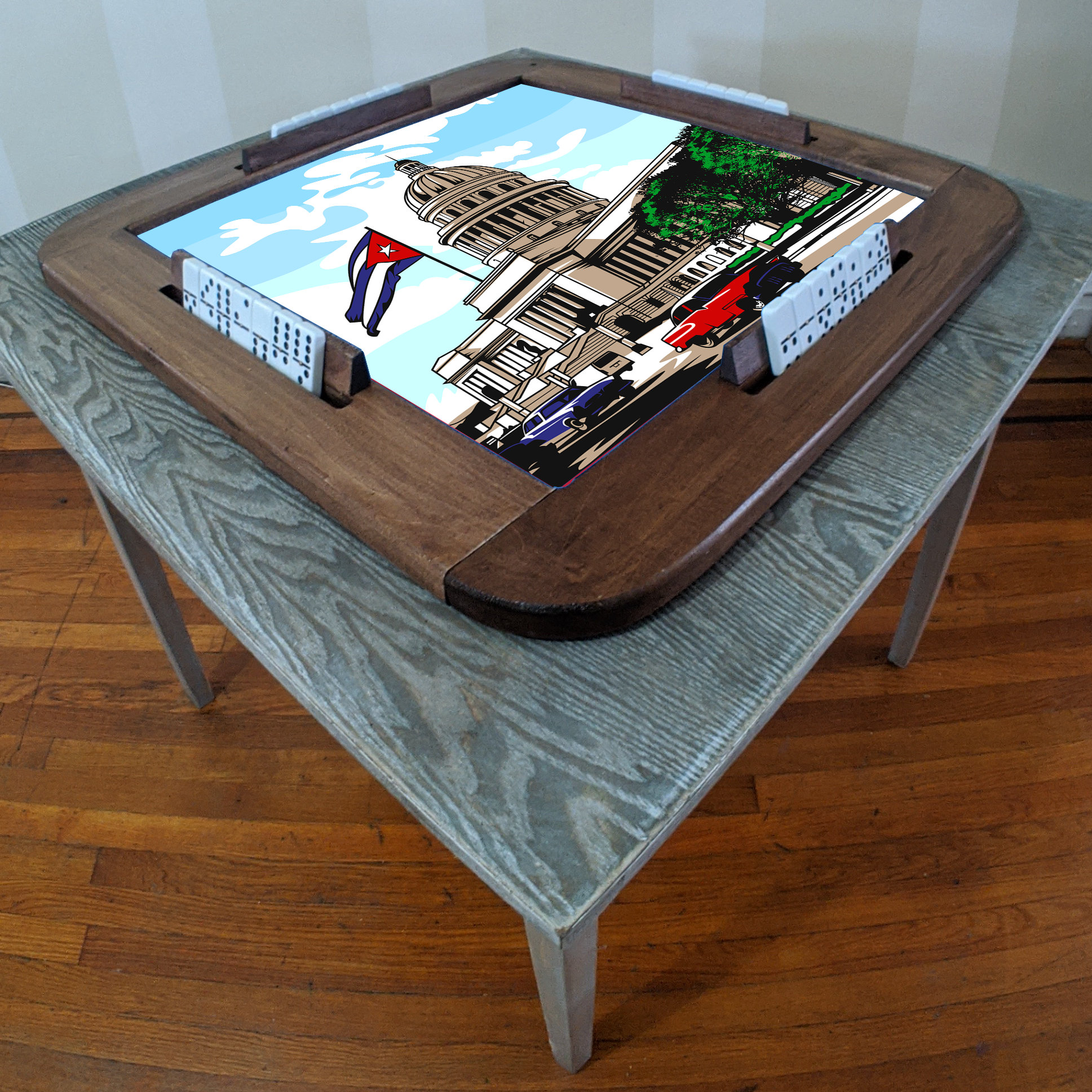 dominoes table