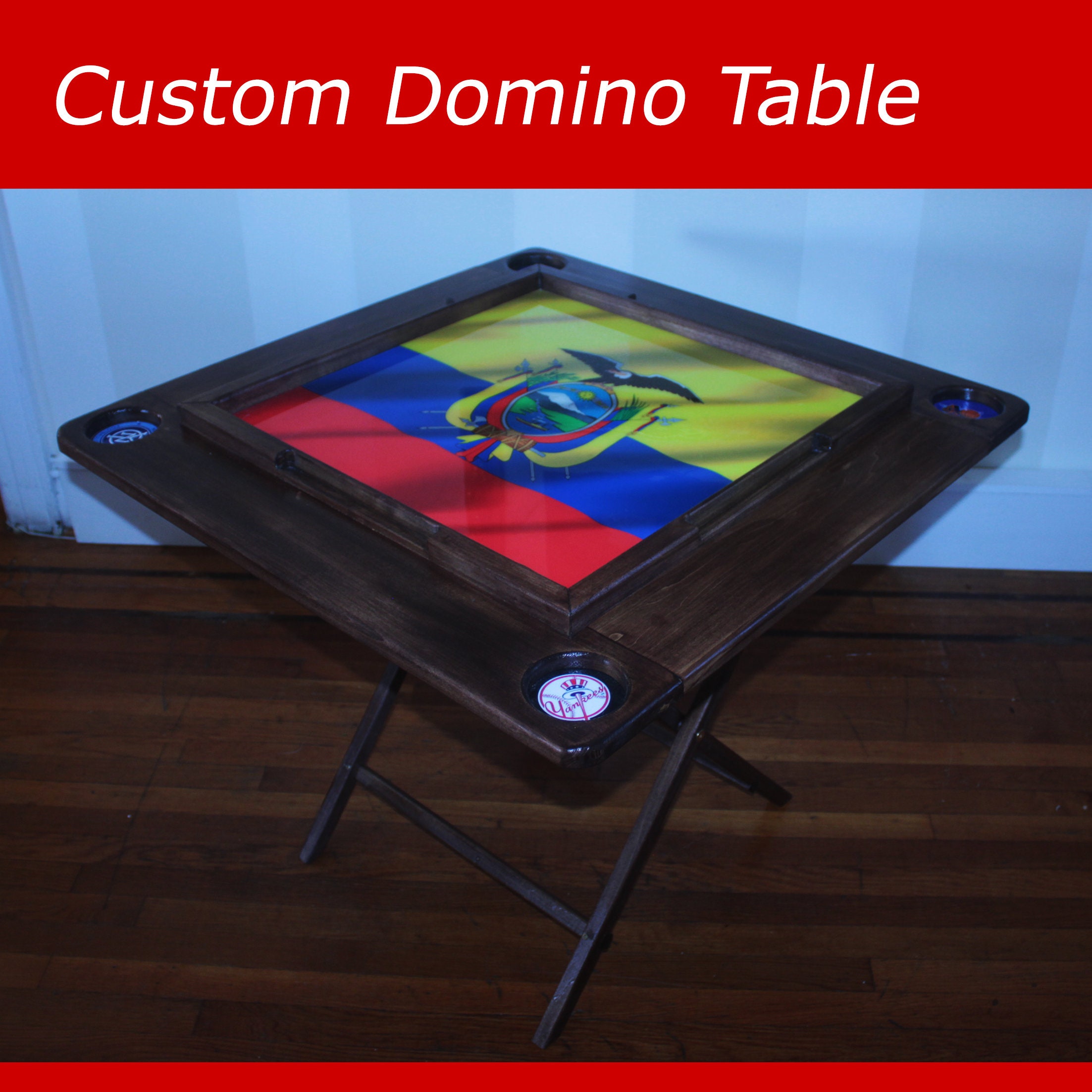 Custom Domino Table Folding Legs Etsy