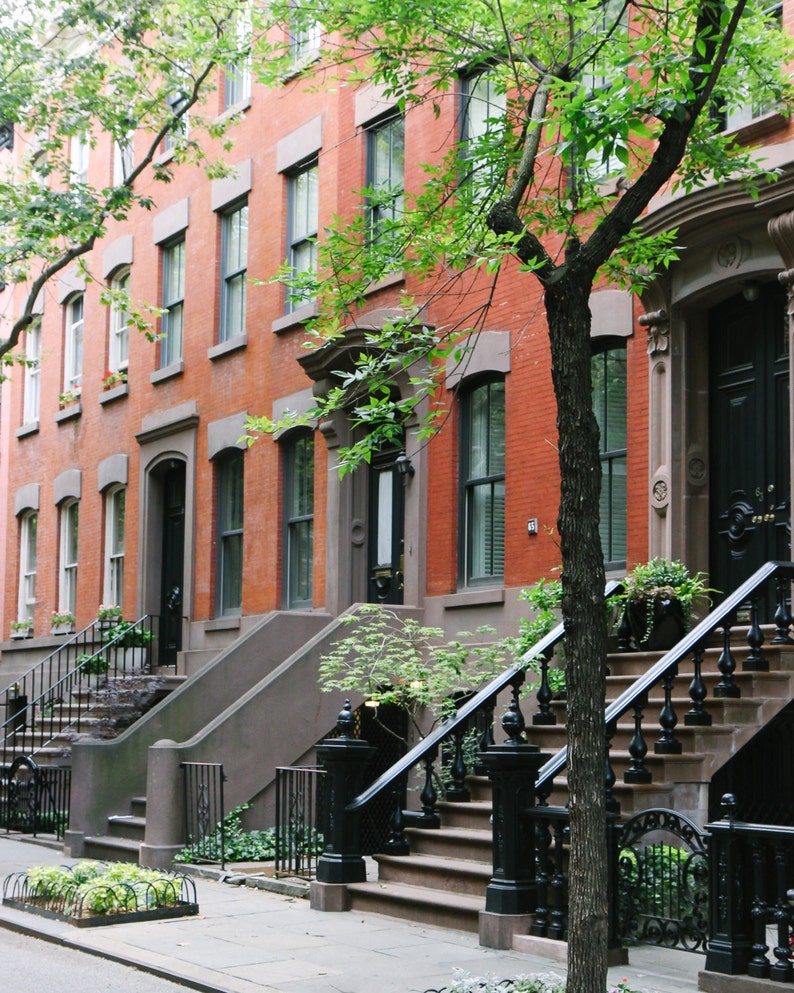 Perry Street // West Village NYC Photography Print New York Etsy