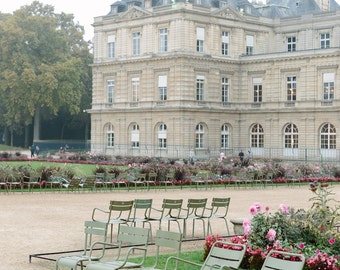 Jardin du Luxembourg // Paris Photography, Morning in Paris, Paris Garden, Travel Photography, Paris Print France French Home Decor