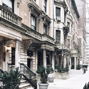 The Townhouse Collection: Townhouses in Snow