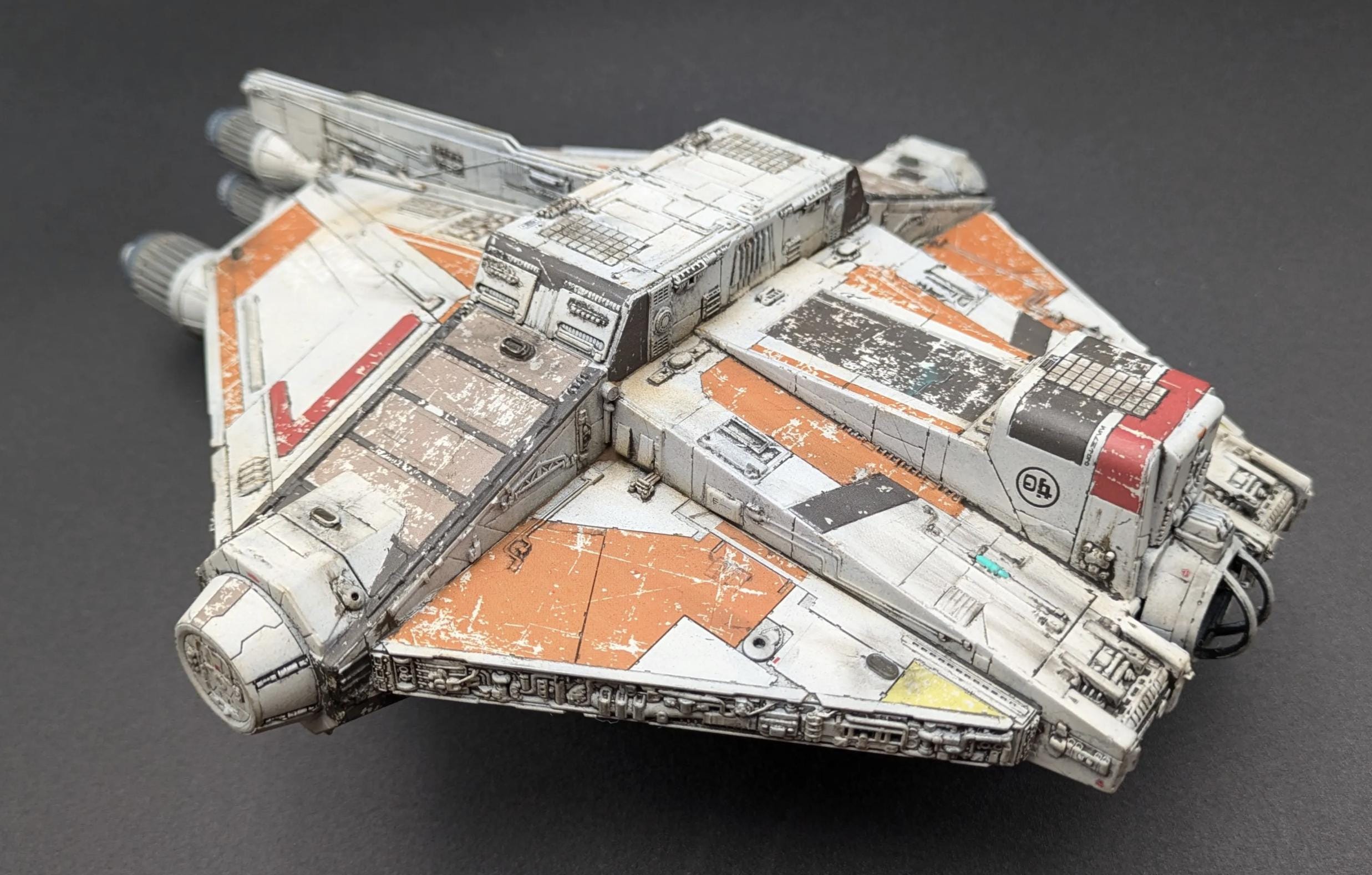 Star Wars Rebels Ahsoka 1/144 VCX-100 (ghost) Custom Commission Build ...