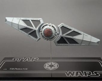 Star Wars 1/72 TIE Predator / Drone 3D printed model Commission