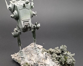 ¡Montaje por encargo del AT-ST de Star Wars a escala 1/48!