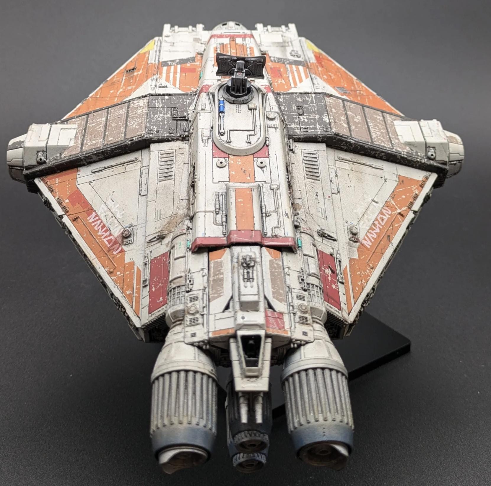 Star Wars Rebels Ahsoka 1/144 VCX-100 (ghost) Custom Commission Build ...