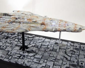 Star Wars 1/2256 Mon Calamari MC-80 model commission