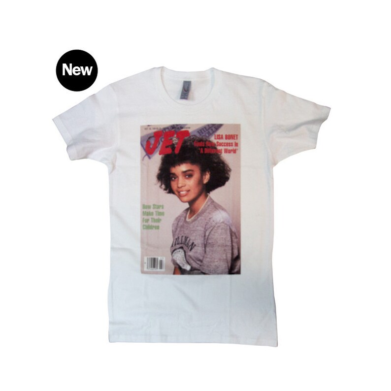 1987 Jet Magazine Lisa Bonet Cover T Shirt A Different World Etsy