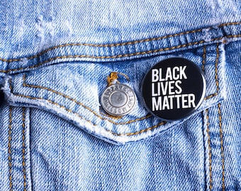 Black Lives Matter Button - Wholesale/Bulk 1.25 inch | Black Pride
