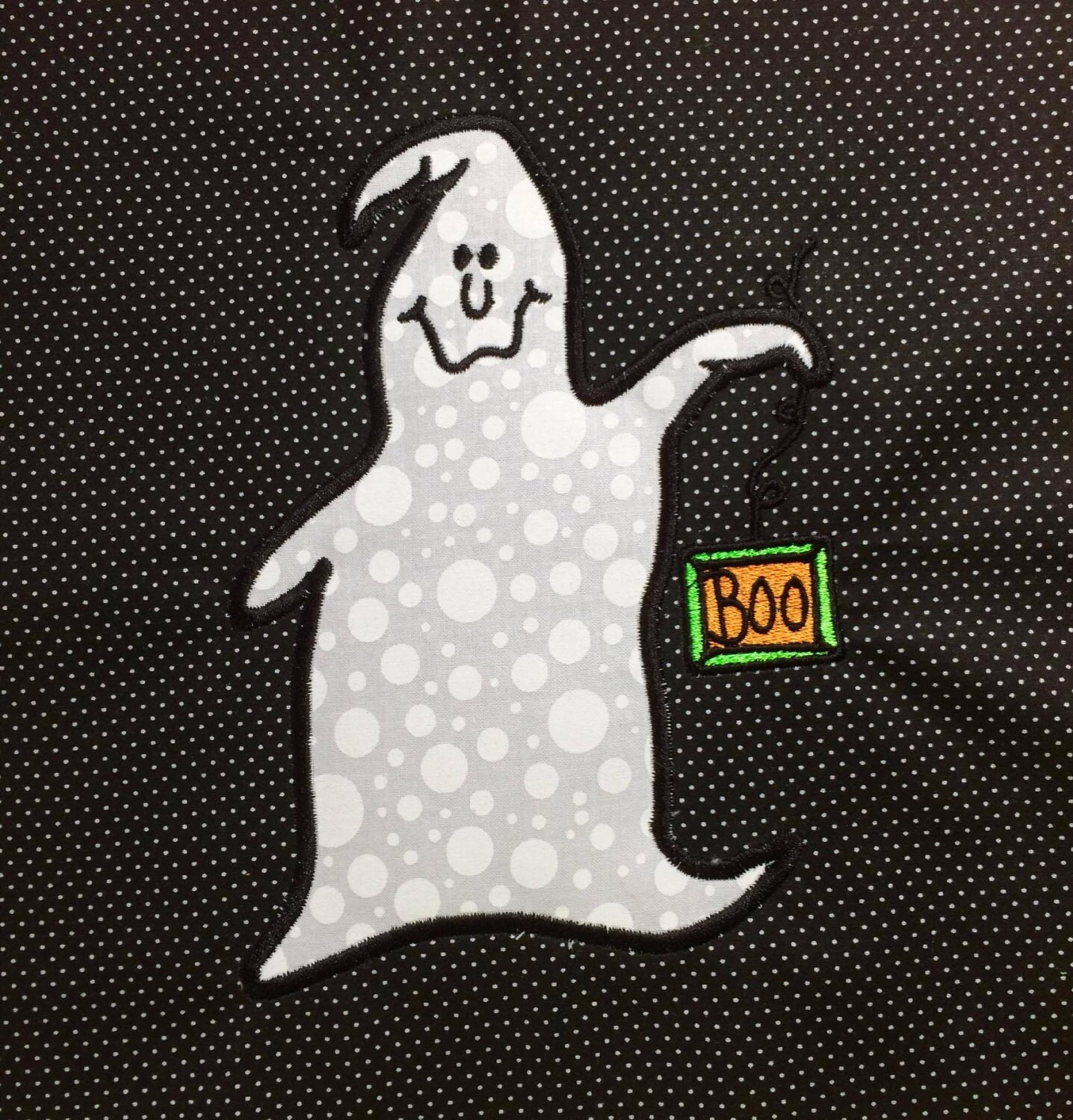 Applique Design Gilbert the Ghost Includes 4 Sizes All - Etsy
