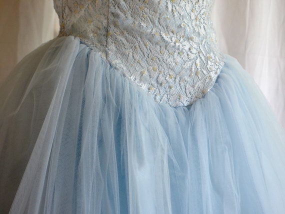 Vintage Scott McClintock Blue Dress