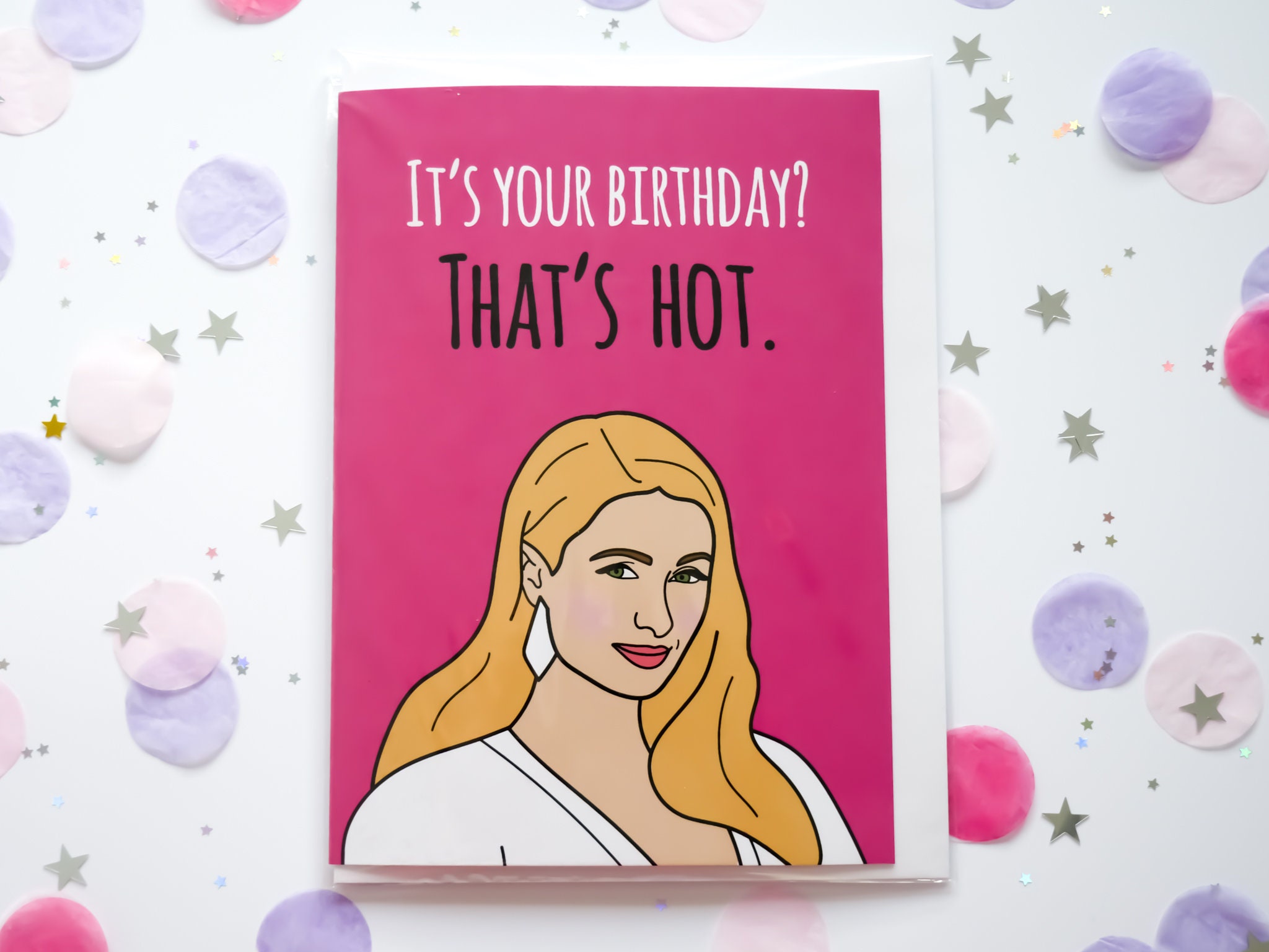Paris Hilton Birthday Card Etsy