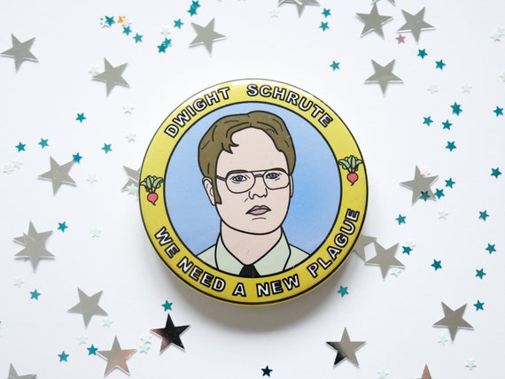Dwight Schrute 58mm Badge | Etsy