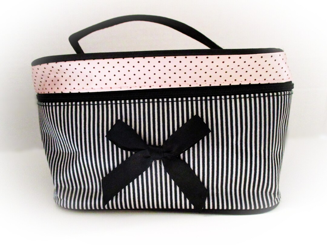 Luxe Cosmetic Toiletry Case - Blanc