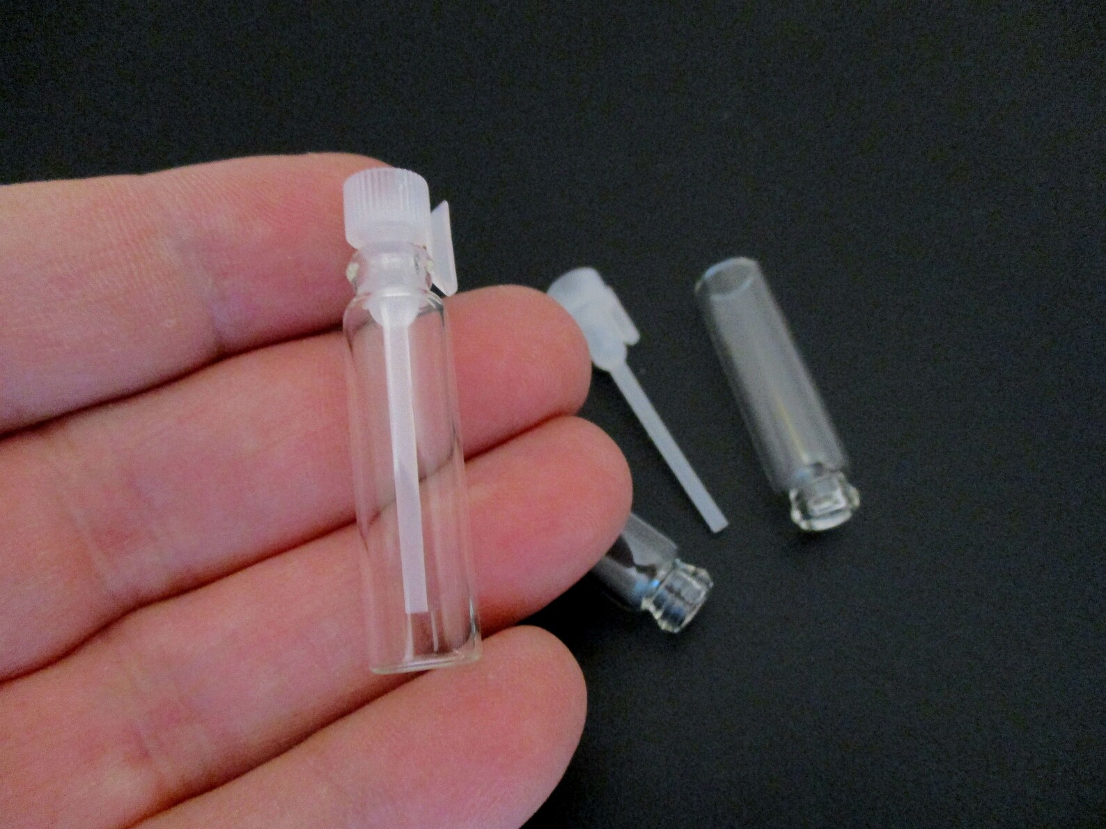 50 Perfume Sample Vials 1 Ml Empty Glass Perfume Fragrance Etsy