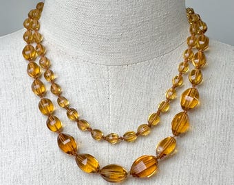 Hand Knotted Amber Baby Teething Necklaces Butterscotch | Oval Hand Knotted Amber Baby Teething Necklaces Butterscotch | Oval