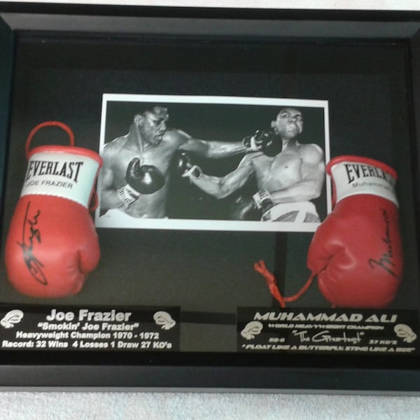 Muhammad Ali vs Joe Frazier The Fight of the Century Boxing Display