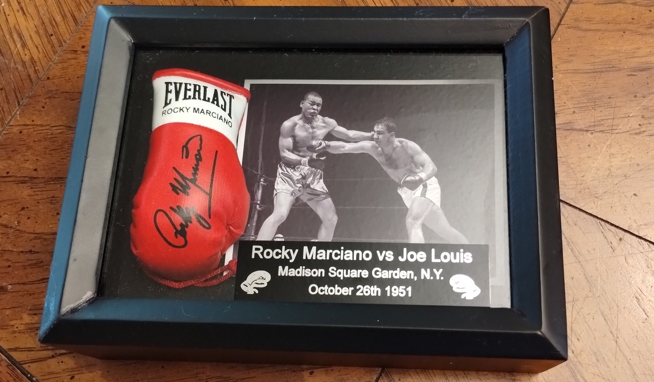 Rocky Marciano Vs Joe Louis Boxing Display Ireland