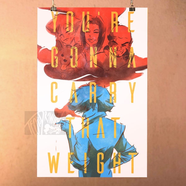 Cowboy Bebop Print Poster