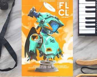 Fooly Cooly Poster Print - FLCL