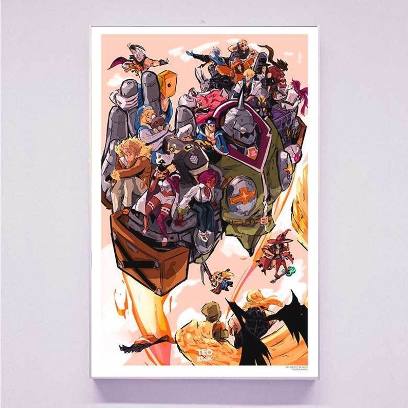 Sky Should Be High Guilty Gear Strive Poster image 1